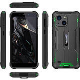 Захищений смартфон Oukitel WP20 Pro 4/64GB АКБ 6 300 мАг Green, фото 2