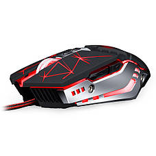 Ігрова компютерна мишка оптична USB 800-3200 DPI, 7 кнопок V7, фото 4