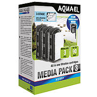 Фильтрующий картридж Aquael «Media Pack PhosMax» 3 шт. (для навесного фильтра Aquael Versamax-mini) Акция