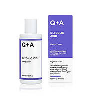 Q+a - тонер для обличчя з гліколевою кислотою q+a glycolic acid daily toner 100ml