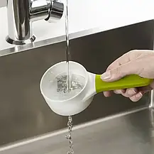 Тертка-спіралайзер (спиральна) Joseph Joseph SpiroGo Compact Hand-held Spiralizer, Терка-салатниця, фото 5