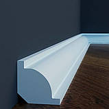 Удароміцний плінтус LPC-01 Cezar  із дюрополімеру 21,6x21,6 мм. Польща, фото 3