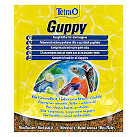 Сухой корм для аквариумных рыб Tetra в хлопьях «Guppy» 12 г (для гуппи) Акция