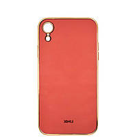 Чехол 6D Plating для Apple iPhone XR Hawthorn Red