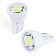 Світлодіодна автомобільна лампочка W5W T10 2 SMD 5630