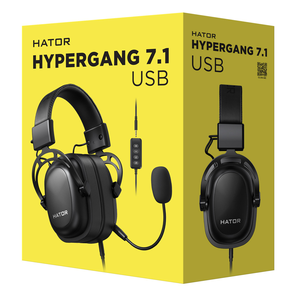 Навушники Hator Hypergang 7.1 USB