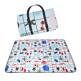 Килимок-сумка для пікніка вологостійкий