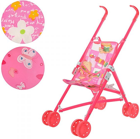 Коляска тростина прогулянкова для ляльки M 0348 U/R (3 різновиди)