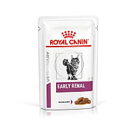 Лечебный влажный корм для кошек Royal Canin Early Renal Thin Slices in Gravy 85 г Акция