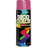 Алкідна аерозольна фарба DecoColor, Рожевий (RAL4003) 400ml