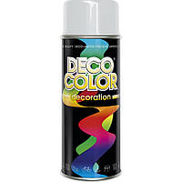 Алкідна аерозольна фарба DecoColor, Сірий (RAL7035) 400ml