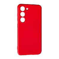TPU чехол Case Smitt накладка бампер для Samsung Galaxy S23 (на самсунг с23) красный
