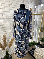 Стильное женское платье, ткань "Машинная вязка" 54, 56, 58 размер 54