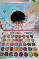 Палетка тіней та гліттерів Косметика дитяча водостійка IGOODCO ig2914 Набір декоративної косметики 48в1