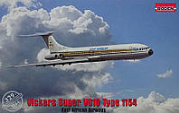 Roden 329 Vickers VC-10 Super Type 1154 Лайнер 1964 Сборная Пластиковая Модель в Масштабе 1:144