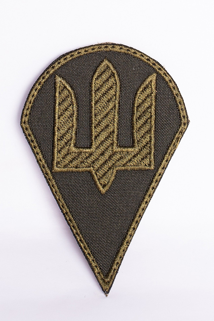 Шеврон "ДШВ" олива, фото 1