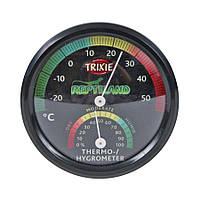 Термометр-гігрометр для тераріуму Trixie механічний, з наклейкою d=7,5 см Акція
