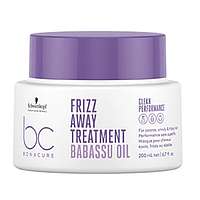 Маска для гладкости жестких непослушных волос Schwarzkopf Professional Bonacure Frizz Away 200 мл