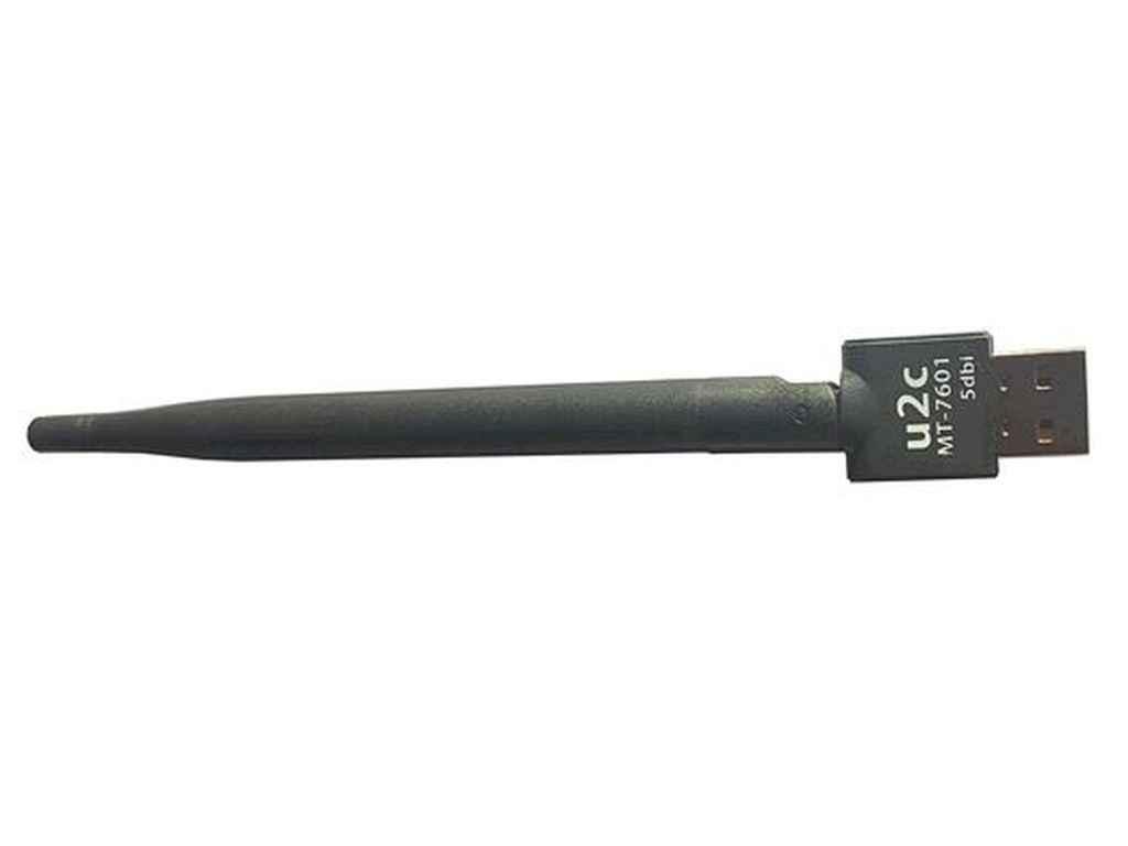 Wi-Fi адаптер для тюнерів MT 7601 5Дб 18см. U2S ТМ U2S