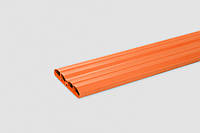 Штакетнік ПВХ помаранчевий 80х15 мм