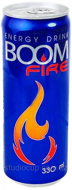 Енергетичний напій Boom Fire 0.33 л х 12 шт.