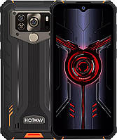 Защищенный смартфон Hotwav Cyber W10 4/32GB АКБ 15 000мАч Orange