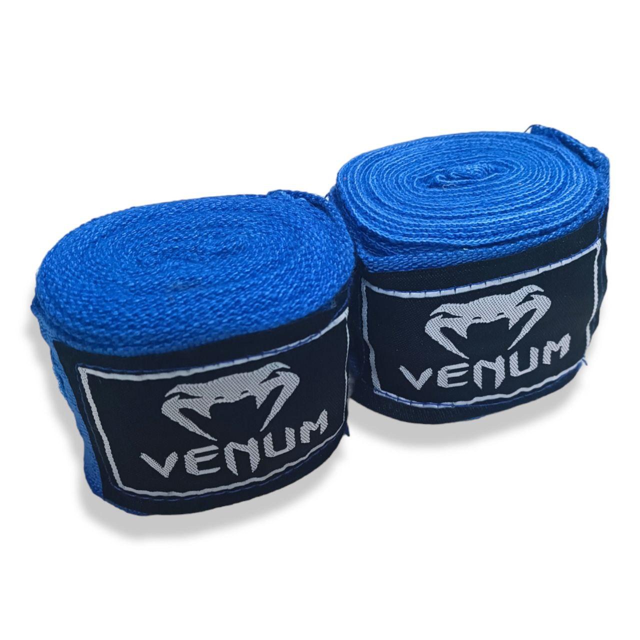 Бинт боксерський VENUM пара синій 3 м