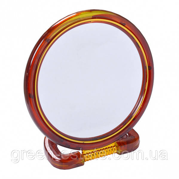 Дзеркало двостороннє кругле на підставці №8