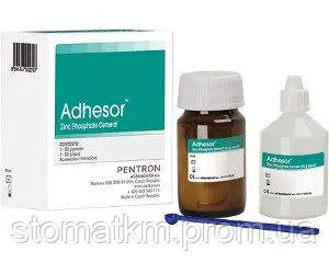 Адгезор (Adhesor) цинкфосфатний цемент (80гр.+55мл.) - фото 1 - id-p247420939