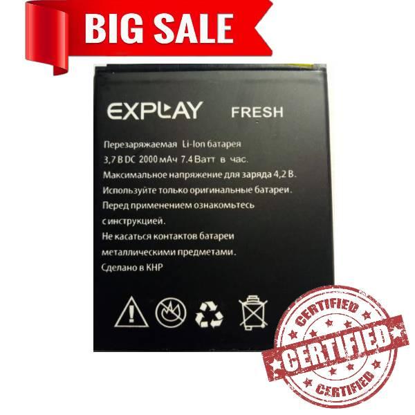 Оriginal Акумулятор EXPLAY FRESH 2000mAh