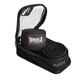 Бинти для боксу Power Play 3047 4 м, Black