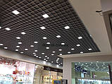 Комплект LED світильників для стелі грильято пірамідальний 150х150 мм/2штуки 36 Вт, фото 5