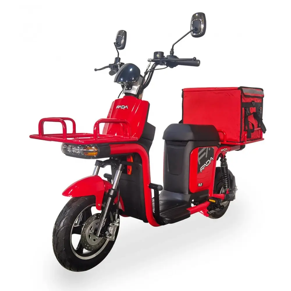 Електровелосипед FADA FLIT II 600W Червоний Фада фліт