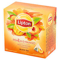 Чай Lipton Peach Mango чорний 20 пакетиків (8722700307617)