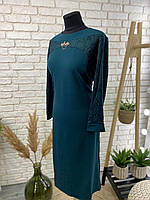 Стильное женское платье, ткань "Креп Дайвинг" 52, 54 размер 52 54
