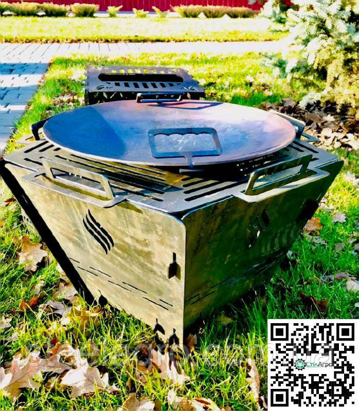 Кострова чаша "Козацьке Вогнище" (чаша для вогнища) (НЕ ФАРБОВАНА)