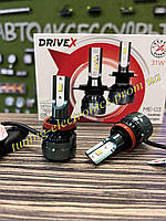 Светодиодные LED лампы DriveX ME-03 H11\H8\H9 6000K LED (пара) 6000 lumen 31 watt