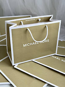 Пакет паперовий KORS, подарунковий пакет НАЛОЖКИ НЕМАЄ