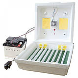 Інкубатор для яєць Квочка MI-30-1E-12RF з підключенням 12 В з датчиком вологості функцією GSM, фото 3