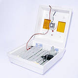 Інкубатор для яєць Квочка MI-30-1E-12RF з підключенням 12 В з датчиком вологості функцією GSM, фото 4