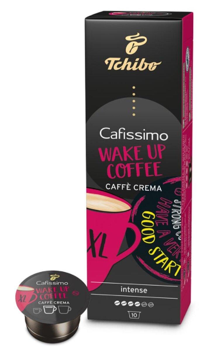 Кава в капсулах Tchibo Cafissimo Caffitaly Caffe Crema XL WAKE UP RED 10 шт Німеччина