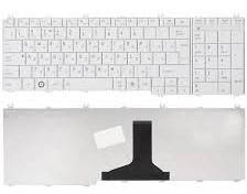 Клавіатура для ноутбука Toshiba Satellite C650, C655, L650, L655, C660, L670, L675 EN біла БВ