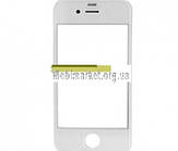 Скло для ремонту дисплея (Lens) для IPhone 4 White
