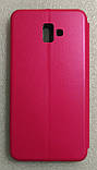 Чохол-книжка "Classy Level" для Samsung J610/J6 Plus 2018 рожевий, фото 3