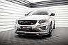 Сплітер Volvo XC60 R-Design (13-17) тюнінг обвіс губа спідниця елерон, фото 3
