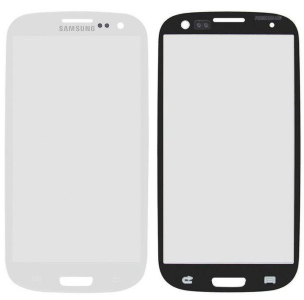Скло дисплея для Samsung i9300 біле, фото 1