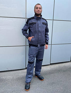 Брюки рабочие Free Work Алекс серые XL 56-58/5-6 (Sp000071449), фото 3