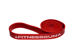 ФІТНЕС ПЕТЛЯ FITNESSGUMA 2080х28х4,5 мм (ЧЕРВОНИЙ) (35-40кг)