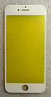 Скло для ремонту дисплея (Lens) для iPhone 6G з рамкою White