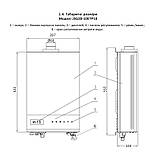 Колонка газова димохідна Thermo Alliance JSG20-10ETP18 10 л Silver, фото 2